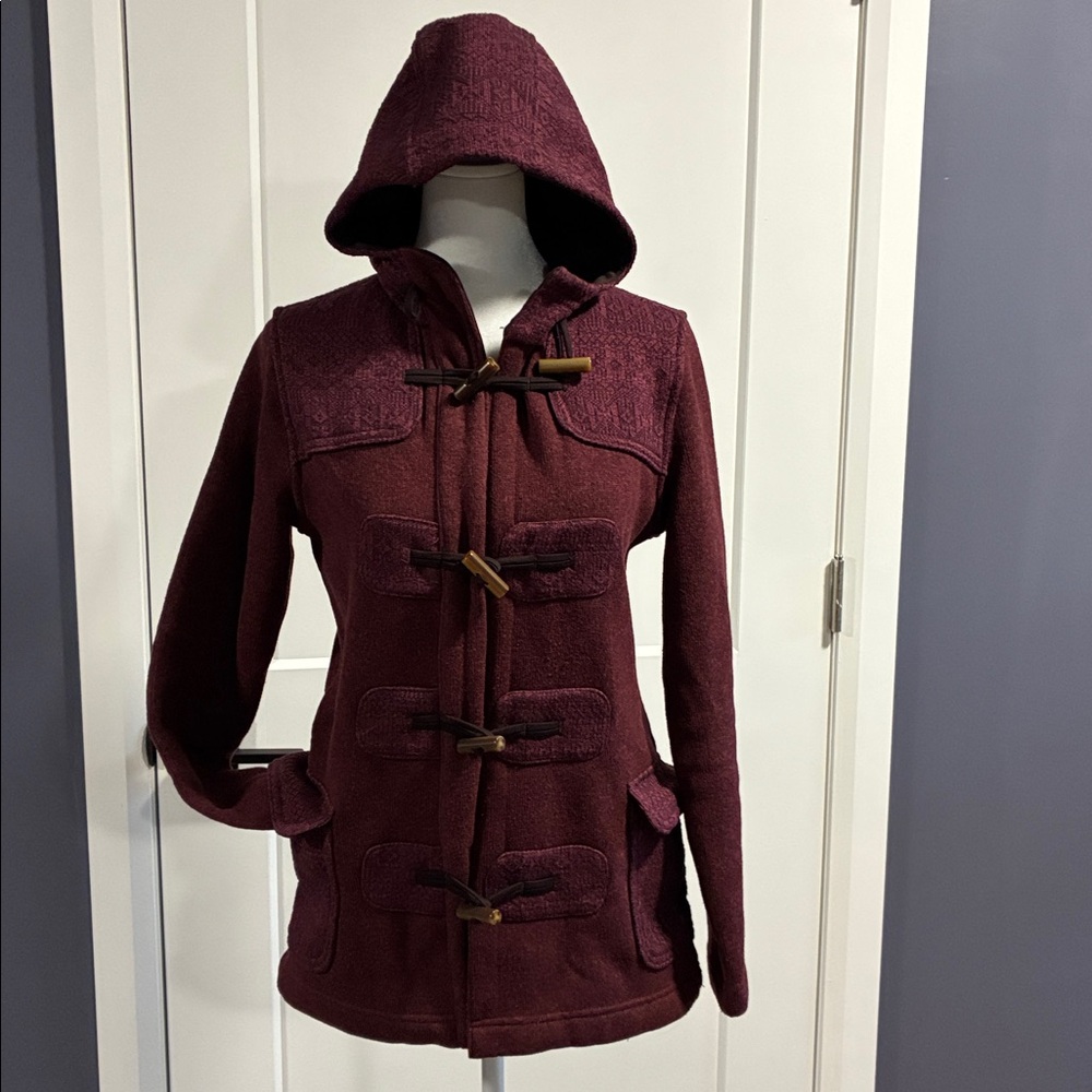 Patagonia Maroon The Better Sweater Icelandic Jacket - X small